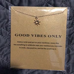 Adorable Sun dainty necklace